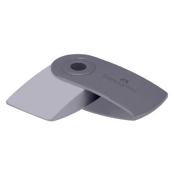 FABER-CASTELL ΓΟΜΑ MINI SLEEVE ΡΟΖΕ SHADOW/ΓΚΡΙ/COCONUT - 3 ΧΡΩΜΑΤΑ