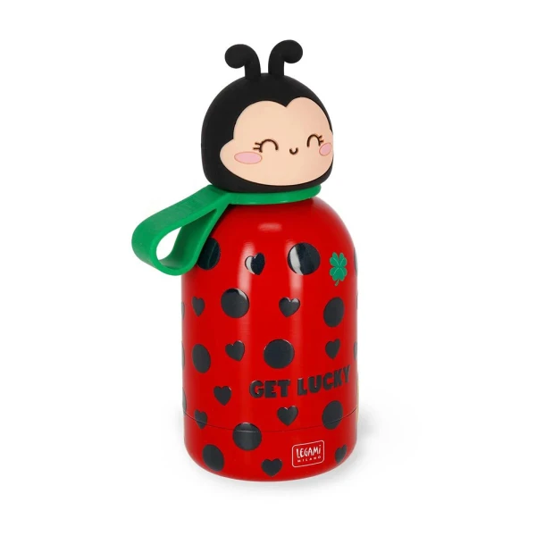 LEGAMI KIDS STAINLEES STEEL BOTTLE HOT & COLD BFF - LADYBUG