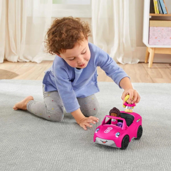 FISHER PRICE LITTLE PEOPLE BARBIE ΚΑΜΠΡΙΟ ΑΥΤΟΚΙΝΗΤΟ
