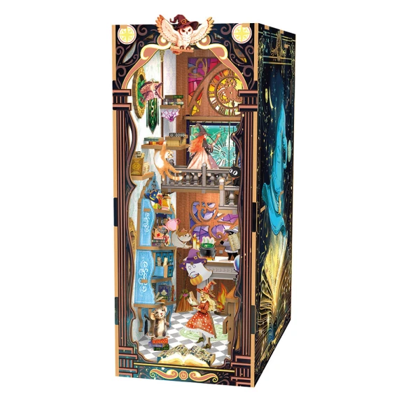 WUDORLD BOOKNOOK WOODEN CRAFT MAGICAL ROOM