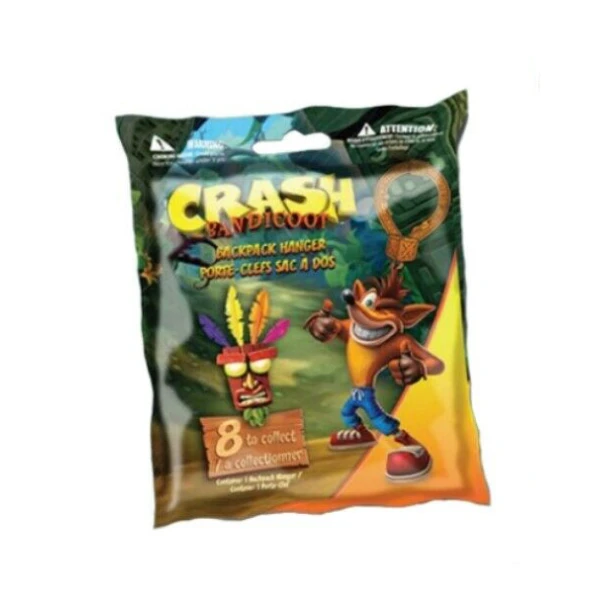 SURPRISE BAG WITH KEYCHAIN CRASH BANDICOOT