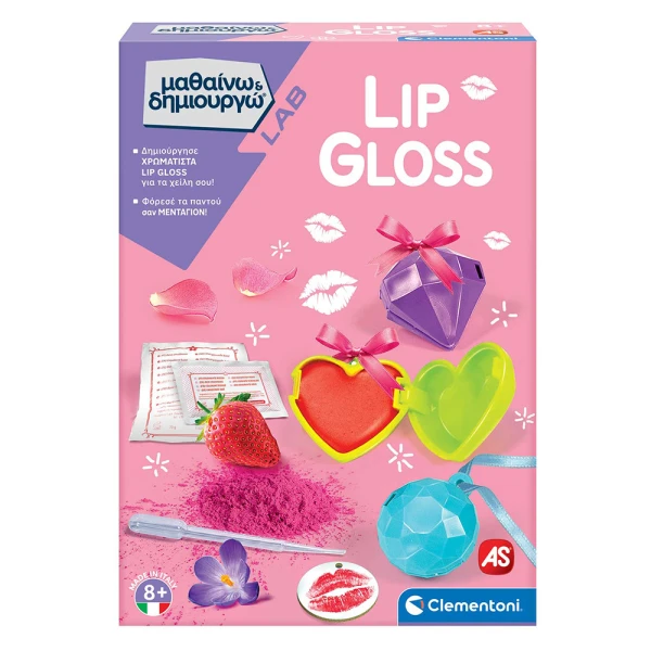SCIENCE AND PLAY LAB EDUCATIONAL GAME FABULOUS LIP GLOSSES FOR AGES 8+