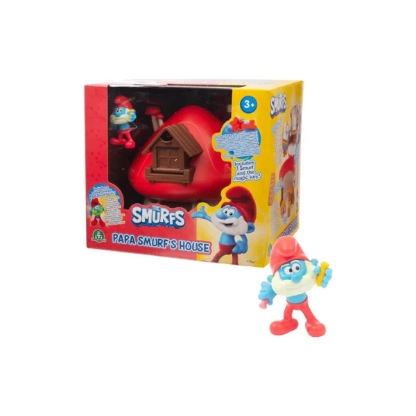 SMURFS MAGIC HOUSE PLAYSET PAPA SMURF\'S HOUSE