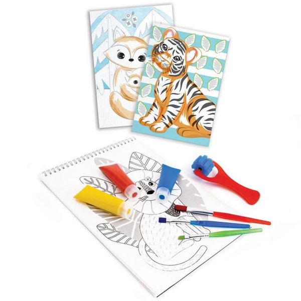 HAPPIHOBBI JUNIOR PAINTING WORKSHOP FOR 4+ YEARS - 2 DESIGNS