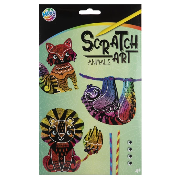 ΧΕΙΡΟΤΕΧΝΙΑ DIY SCRATCH 4 ΤΕΜ. - 4 ΣΧΕΔΙΑ