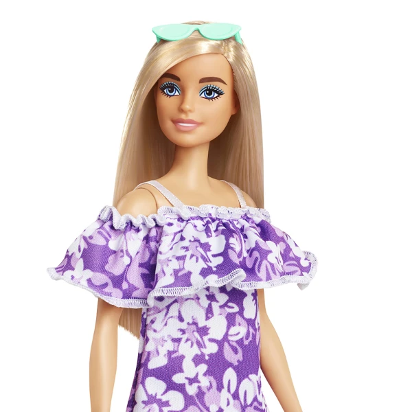 ΚΟΥΚΛΑ BARBIE LOVES THE PLANET - ΛΟΥΛΟΥΔΑΤΟ ΦΟΡΕΜΑ