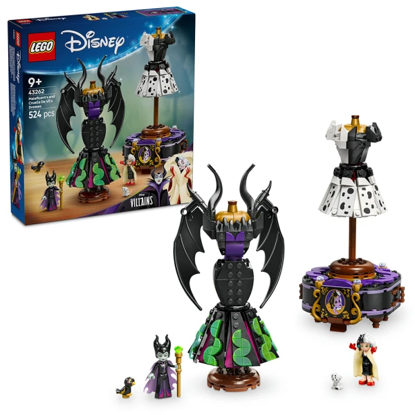 LEGO® DISNEY VILLAINS ΤΑ ΦΟΡΕΜΑΤΑ ΤΗΣ MALEFICENT ΚΑΙ ΤΗΣ ΚΡΟΥΕΛΑ ΝΤΕ ΒΙΛ