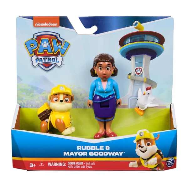 PAW PATROL ACTION PUPS WITH HEROES - 4 DESIGNS