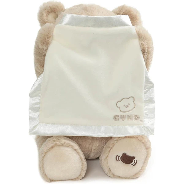 PLUSH TEDDY BEAR PEEK A BOO