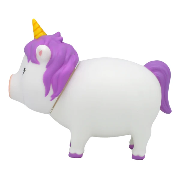 LILALU PIGGY BANK WHITE UNICORN