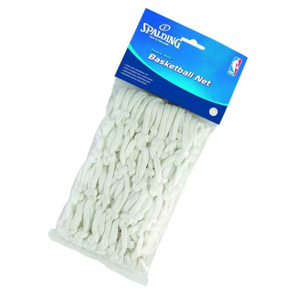 SPALDING HEAVY DUTY ΔΙΧΤΥ ΜΠΑΣΚΕΤΑΣ ΛΕΥΚΟ
