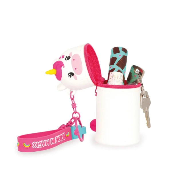LEGAMI MINI KAWAII COIN PURSE WITH KEY RING - UNICORN