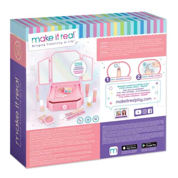 MAKE IT REAL - ΤΟΥΑΛΕΤΑ ΟΜΟΡΦΙΑΣ ΜΕ ΚΑΘΡΕΠΤΗ & ΣΕΤ ΚΑΛΛΥΝΤΙΚΩΝ