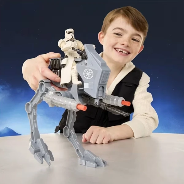 STAR WARS ACTIONVERSE AT-RT VEHICLE & IMPERIAL DRIVER