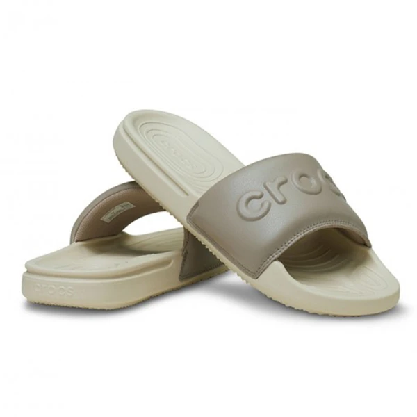 CROCS ALL DAY SLIDE W BONE-TAUPE