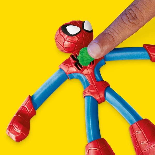 PLAY-DOH ΣΕΤ ΠΑΙΧΝΙΔΙΟΥ SPIDERMAN LAUNCH AND SLICE BATTLE