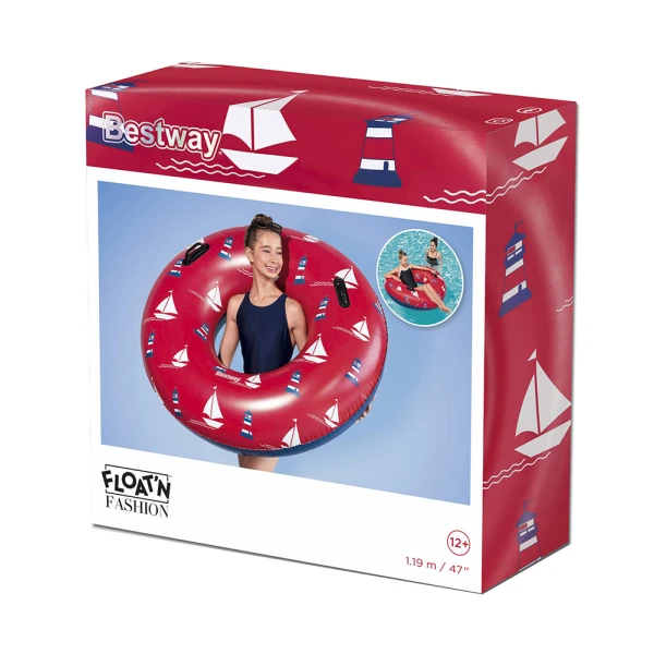 BESTWAY ΦΟΥΣΚΩΤΗ ΣΑΜΠΡΕΛΑ 119 εκ. NAUTICAL ΚΟΚΚΙΝΟ