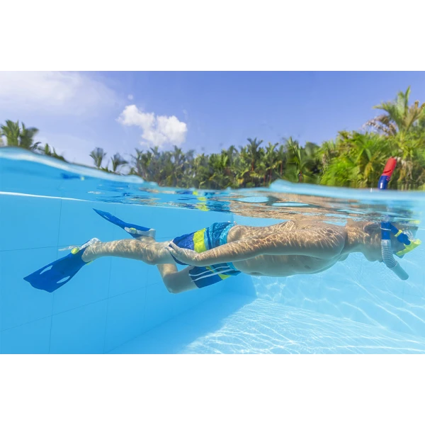 BESTWAY SET MASK WITH SNORKEL & FINS BLUE
