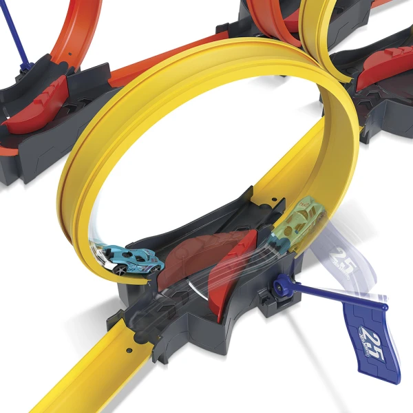 HOT WHEELS ΠΙΣΤΑ ΓΙΑ ΚΟΝΤΡΕΣ ΜΕ ΠΟΛΛΑΠΛΑ ΛΟΥΠ