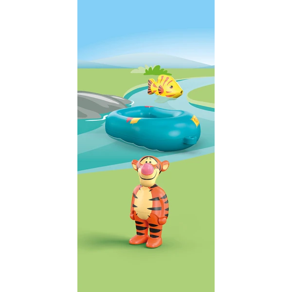 PLAYMOBIL JUNIOR DISNEY AQUA Η ΦΟΥΣΚΩΤΗ ΒΑΡΚΟΥΛΑ ΤΟΥ ΤΙΓΡΗ