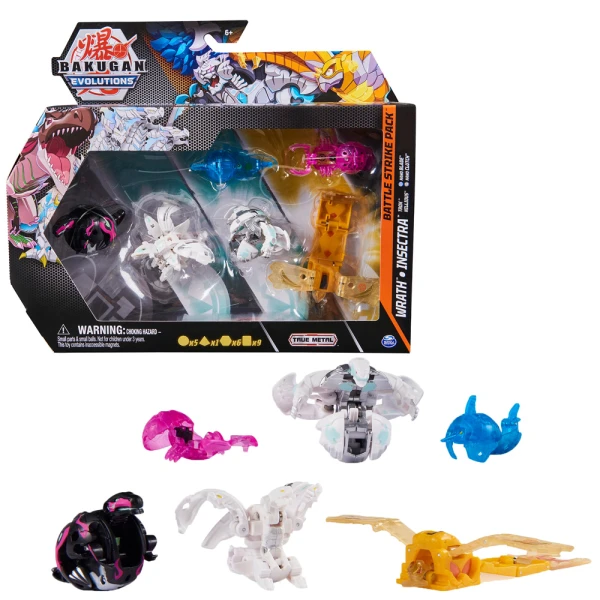 BAKUGAN EVOLUTIONS ΚΑΙ ΣΕΤ ΜΑΧΗΣ X6
