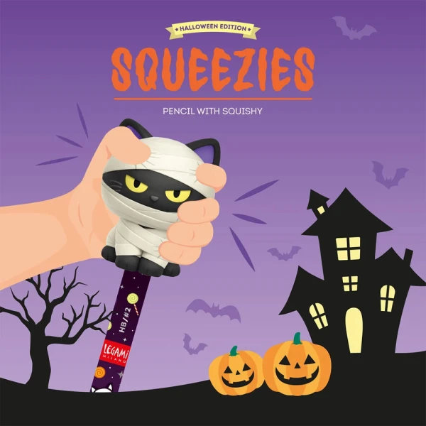 LEGAMI SQUEEZIES ΜΟΛΥΒΙ ΜΕ SQUISHY ΦΙΓΟΥΡΑ KITTY MUMMY