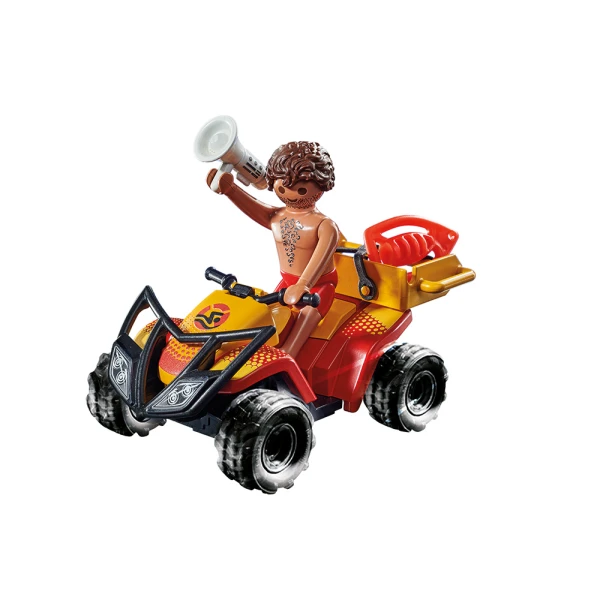 PLAYMOBIL CITY ACTION BEACH PATROL QUAD
