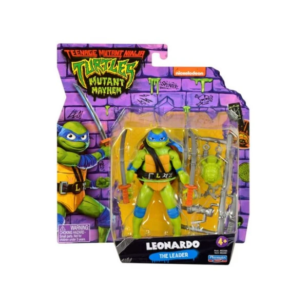 TMNT MOVIE ΒΑΣΙΚΗ ΦΙΓΟΥΡΑ ΔΡΑΣΗΣ - 6 ΣΧΕΔΙΑ