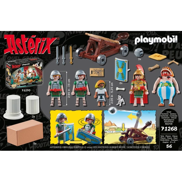 PLAYMOBIL ASTERIX Ο ΝΟΥΜΕΡΟΜΠΙΣ ΚΑΙ Η ΚΑΤΑΣΚΕΥΗ ΤΟΥ ΠΑΛΑΤΙΟΥ