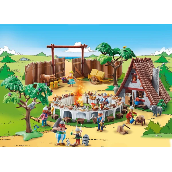 PLAYMOBIL ASTERIX ΓΙΟΡΤΗ ΣΤΟ ΓΑΛΑΤΙΚΟ ΧΩΡΙΟ