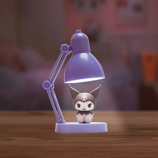 KUROMI MINI LED LAMP WITH REMOVABLE FIGURINE