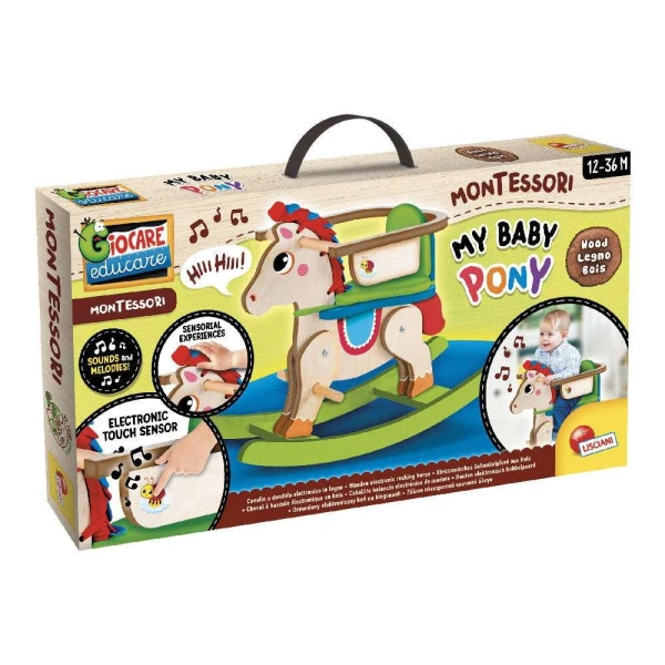 LISCIANI MONTESSORI EDUCATIONAL GAME MY BABY PONY
