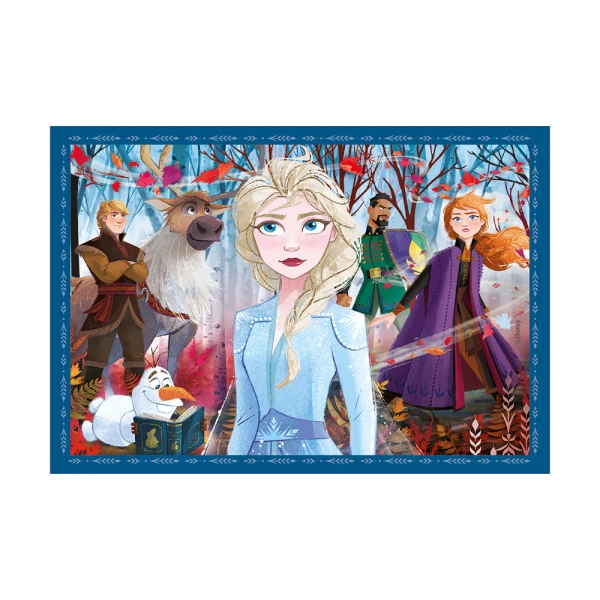 CLEMENTONI KIDS PUZZLE SUPER COLOR 4 IN 1 DISNEY FROZEN II 12-16-20-24 pcs