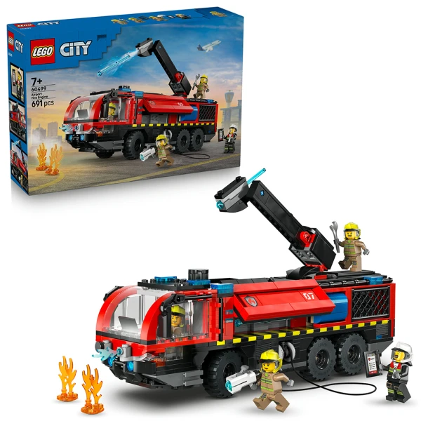 LEGO® CITY ΠΥΡΟΣΒΕΣΤΙΚΟ ΦΟΡΤΗΓΟ ΑΕΡΟΔΡΟΜΙΟΥ