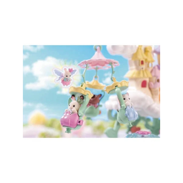 THE SYLVANIAN FAMILIES SKYTOP FAIRY CASTLE