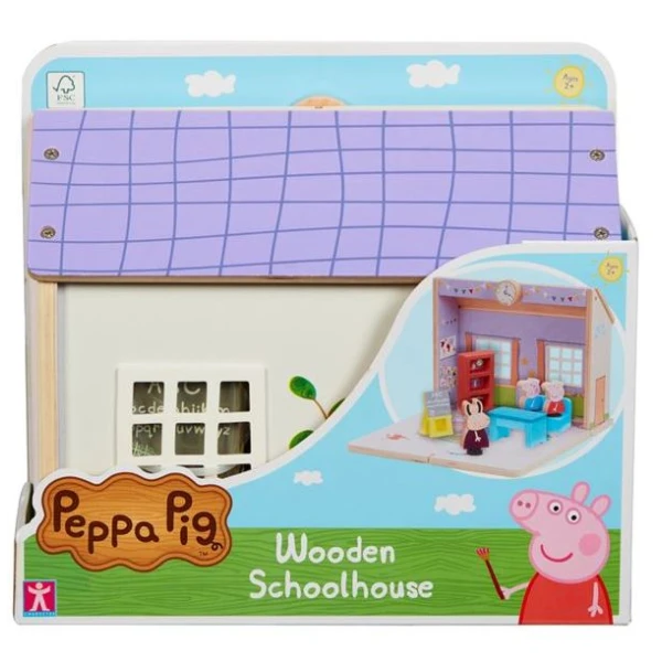 PEPPA PIG WOODEN SCHOOL