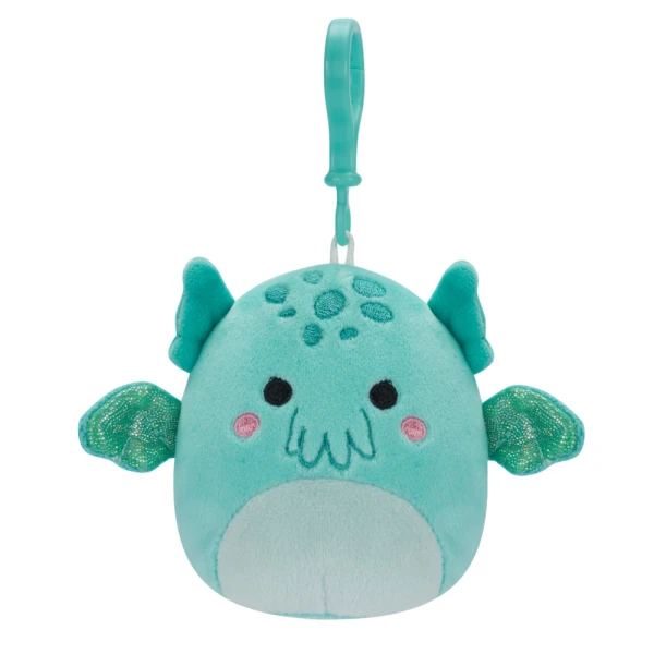 SQUISHMALLOWS PLUSH KEYCHAIN 9 cm W11 - THEOTTO THE TEAL CTHULHU
