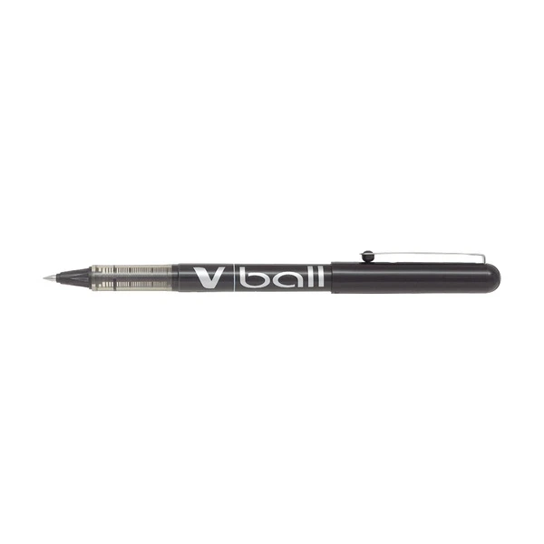 PILOT ΣΤΥΛΟ ΥΓΡΗΣ ΜΕΛΑΝΗΣ V-BALL 0.5mm FINE ΜΑΥΡΟ