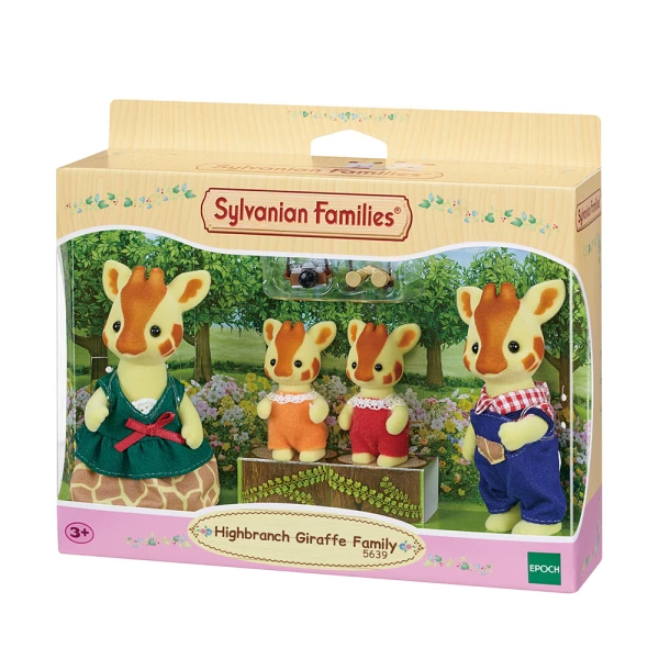 THE SYLVANIAN FAMILIES HIGHBRANCH GIRAFFE FAMILY 5639