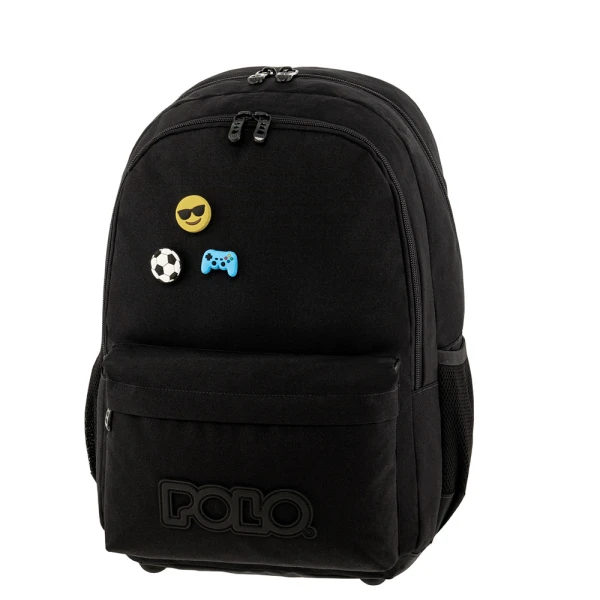 POLO 2026 BACKPACK PINS - BLACK