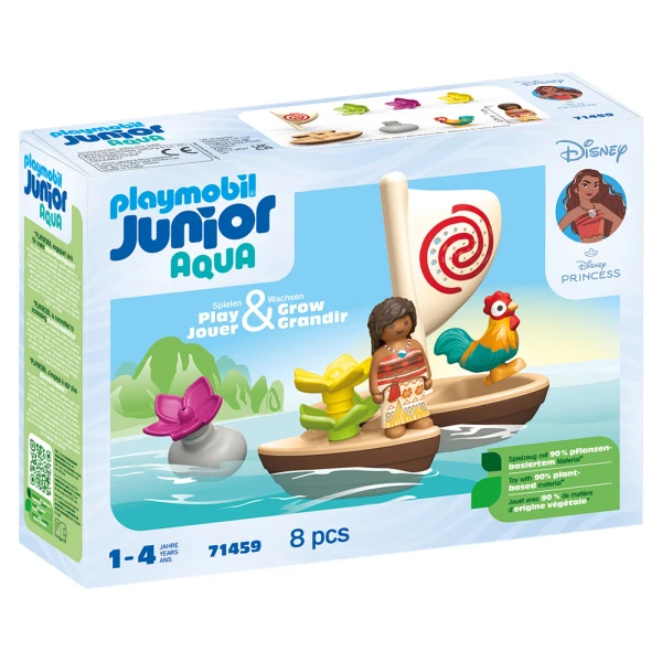 PLAYMOBIL JUNIOR & DISNEY MOANA\'S SAIL BOAT