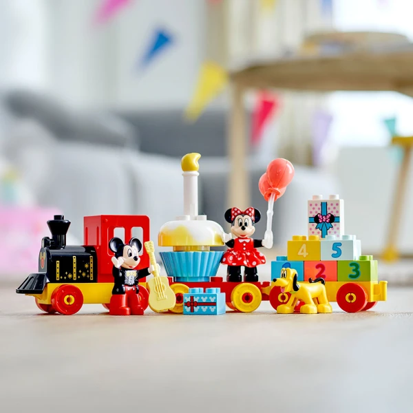 LEGO DUPLO ΤΡΕΝΟ ΓΕΝΕΘΛΙΩΝ ΤΟΥ ΜΙΚΥ & ΤΗΣ ΜΙΝΝΙ