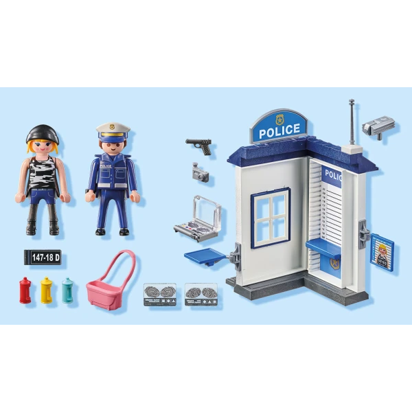 PLAYMOBIL ACTION HEROES STARTER PACK ΔΩΜΑΤΙΟ ΕΞΑΚΡΙΒΩΣΗΣ ΣΤΟΙΧΕΙΩΝ ΣΥΛΛΗΦΘΕΝΤΩΝ