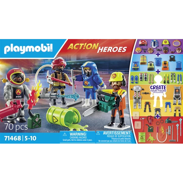 PLAYMOBIL CITY ACTION MY FIGURES: FIRE RESCUE