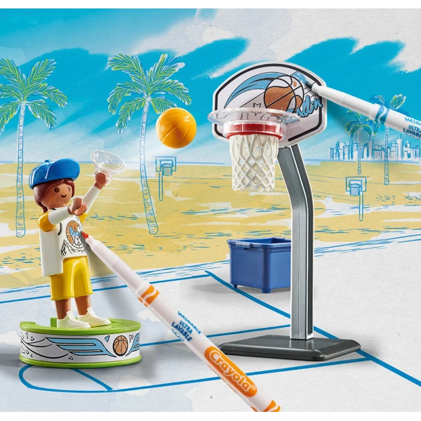 PLAYMOBIL COLOR ΠΡΟΠΟΝΗΣΗ ΜΠΑΣΚΕΤ