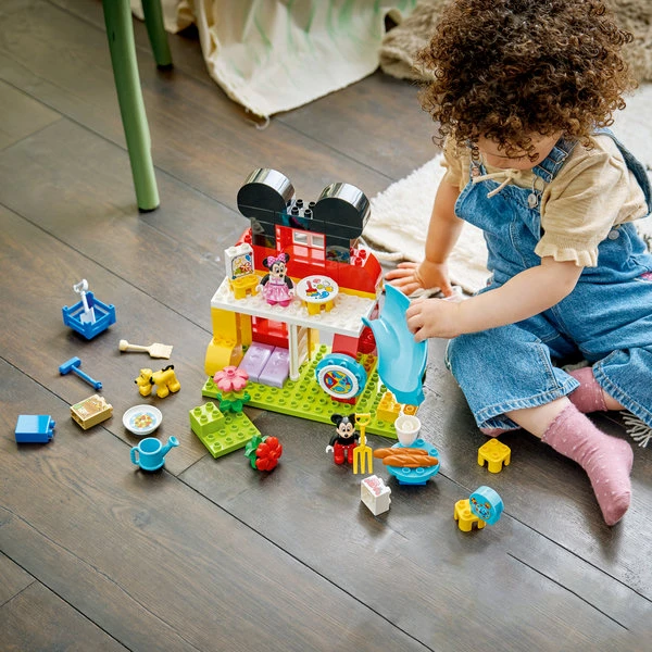 LEGO® DUPLO® Η ΛΕΣΧΗ ΤΟΥ ΜΙΚΥ ΜΕ ΤΗ ΜΙΝΙ & ΤΟΝ ΠΛΟΥΤΟ