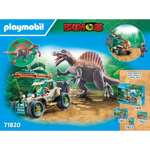 PLAYMOBIL DINOS SPINOSAURUS ATTACK