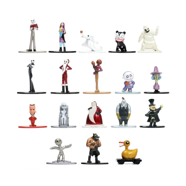 NIGHTMARE BEFORE CHRISTMAS NANO MULTIPACK ΜΕΤΑΛΛΙΚΕΣ ΦΙΓΟΥΡΕΣ