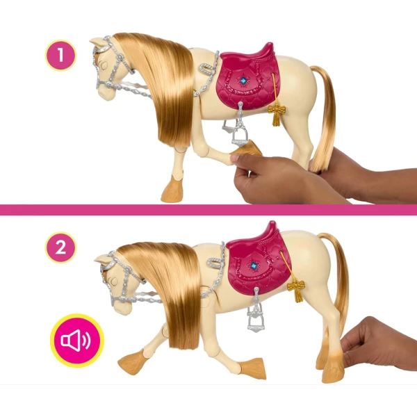 BARBIE MYSTERIES THE GREAT HORSE CHASE - DANCE AND SHOW HORSE
