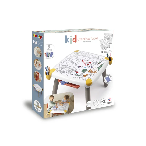 SMOBY KID CREATIVE DRAWING TABLE